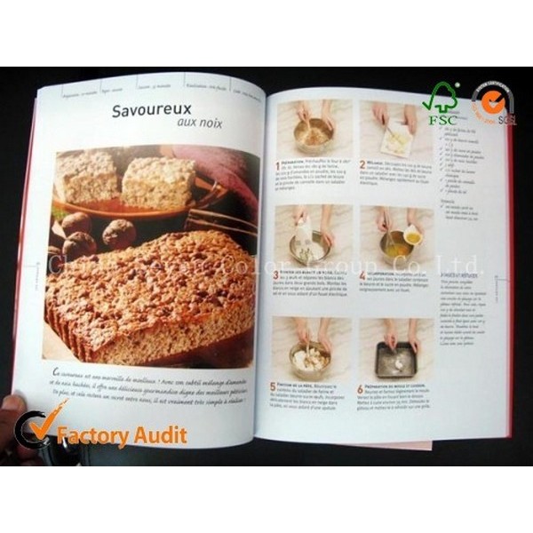 Hot Sale Colorful Cookery Book